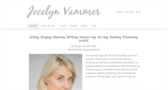 Desktop Screenshot of jocelynvammer.com